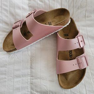 Birkenstock Arizona Pink Metallic